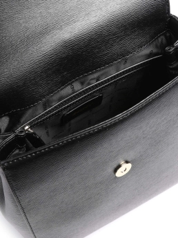 DKNY ΔΕΡΜΑΤΙΝΟ ΣΑΚΙΔΙΟ ΠΛΑΤΗΣ BRYANT Μαύρο 8 DKNY ΔΕΡΜΑΤΙΝΟ ΣΑΚΙΔΙΟ ΠΛΑΤΗΣ BRYANT Μαύρο - Image 8