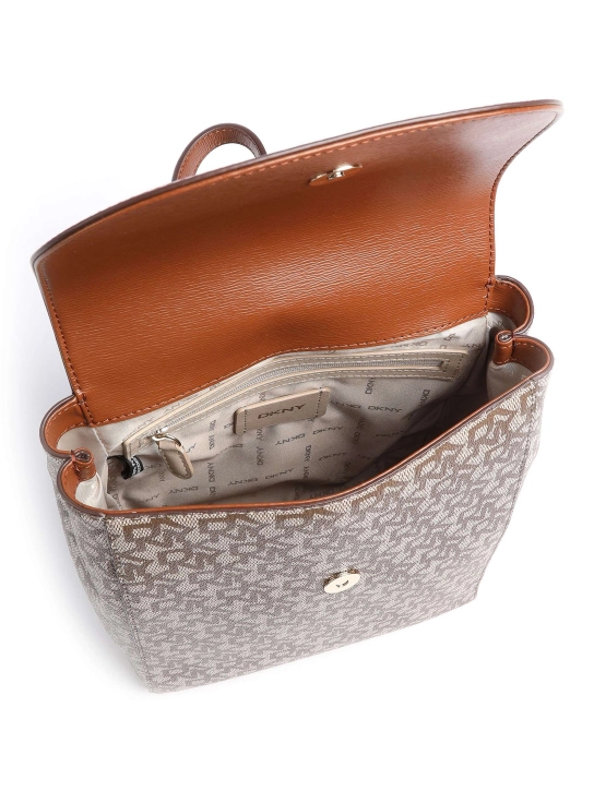 DKNY ΣΑΚΙΔΙΟ ΠΛΑΤΗΣ ΩΜΟΥ BRYANT Καφέ 4 DKNY ΣΑΚΙΔΙΟ ΠΛΑΤΗΣ ΩΜΟΥ BRYANT Καφέ - Image 4