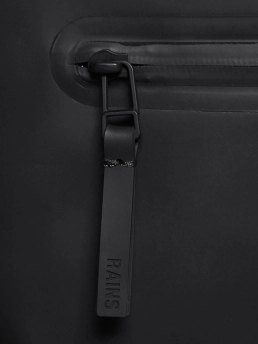 RAINS UNISEX ΣΑΚΙΔΙΟ ΠΛΑΤΗΣ ROLLTOP Μαύρο 9 RAINS UNISEX ΣΑΚΙΔΙΟ ΠΛΑΤΗΣ ROLLTOP Μαύρο - Image 9