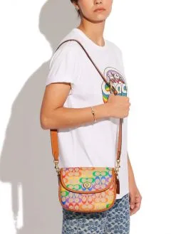 COACH ΣΤΑΥΡΩΤΗ ΤΣΑΝΤΑ ΜΕ ΠΟΛΥΧΡΩΜΟ ΛΟΓΟΤΥΠΟ Πολύχρωμο -ΓΥΝΑΙΚΕΙΕΣ ΤΣΑΝΤΕΣ Κατάστημα πωλήσεων 50 138