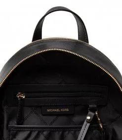 MICHAEL MICHAEL KORS ΔΕΡΜΑΤΙΝΟ ΣΑΚΙΔΙΟ ΠΛΑΤΗΣ BROOKLYN Μαύρο -ΓΥΝΑΙΚΕΙΕΣ ΤΣΑΝΤΕΣ Κατάστημα πωλήσεων 50 158