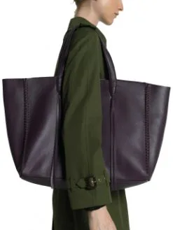 CALLISTA CRAFTS ΔΕΡΜΑΤΙΝΗ ΤΣΑΝΤΑ ΤΟΤΕ Μωβ -ΓΥΝΑΙΚΕΙΕΣ ΤΣΑΝΤΕΣ Κατάστημα πωλήσεων 50 83