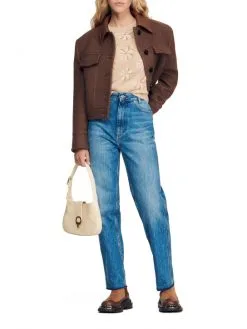 SANDRO ΤΣΑΝΤΑ ΩΜΟΥ Εκρού -ΓΥΝΑΙΚΕΙΕΣ ΤΣΑΝΤΕΣ Κατάστημα πωλήσεων 50 88