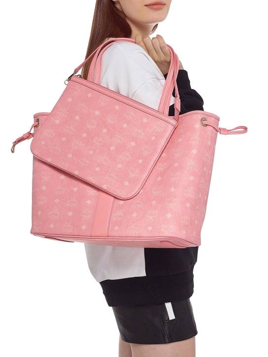 MCM ΤΣΑΝΤΑ ΩΜΟΥ LIZ Ροζ 7 MCM ΤΣΑΝΤΑ ΩΜΟΥ LIZ Ροζ - Image 7